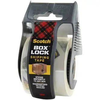 Scotch Box Lock 1.88 In. x 22.2 Yd. Clear Shipping Packaging Tape