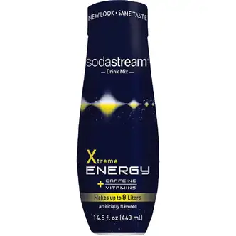 SodaStream 14.8 Oz. Xtreme Energy + Caffeine & Vitamins Sparkling Drink Mix