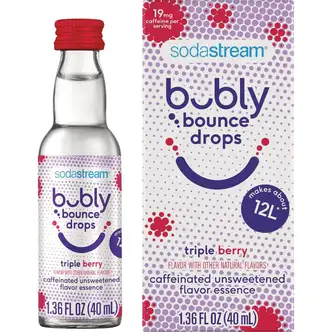  SodaStream Bubly Bounce Triple Berry Beverage Drops