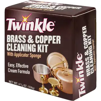 Twinkle 4-3/8 In. Brass & Copper Cleaning Kit