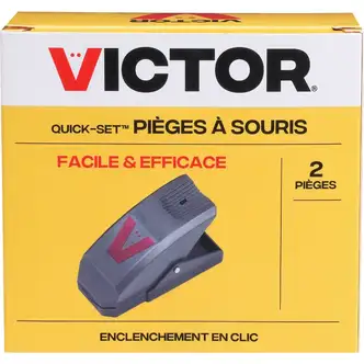Victor Quick-Set Mechanical Mouse Trap (2-Pack)