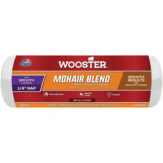 Wooster 9 In. x 1/4 In. Mohair Woven Blend Roller Cover