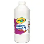 Artista II Washable Tempera Paint, White, 32 oz Bottle