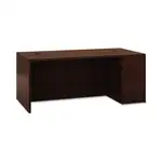 10500 Series "L" Workstation Right Pedestal Desk with Full-Height Pedestal, 72" x 36" x 29.5", Mahogany