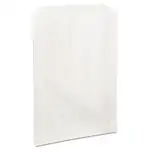 Grease-Resistant Single-Serve Bags, 6.5" x 8", White, 2,000/Carton