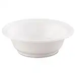 Famous Service Plastic Dinnerware, Bowl, 12 oz, White, 125/Pack, 8 Packs/Carton