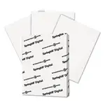 Digital Index White Card Stock, 92 Bright, 90 lb Index Weight, 8.5 x 11, White, 250/Pack