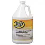Carpet Extraction Cleaner, Lemongrass, 1 gal Bottle, 4/Carton
