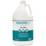 Conqueror 103 Odor Counteractant Concentrate, Tutti-Frutti, 1 gal Bottle, 4/Carton