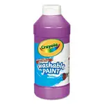 Washable Paint, Violet, 16 oz Bottle