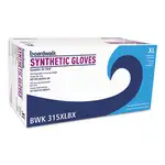 Powder-Free Synthetic Vinyl Gloves, X-Large, Cream, 4 mil, 1,000/Carton