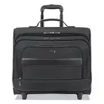 Classic Rolling Overnighter Case, Fits Devices Up to 15.6", Ballistic Polyester, 16.14 x 6.69 x 13.78, Black