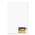 Premium Coated Poster Board, 14 x 22, White, 8/Pack