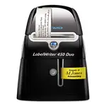 LabelWriter 450 DUO Label Printer, 71 Labels/min Print Speed, 5.5 x 7.8 x 7.3