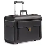 Catalog Case on Wheels, Fits Devices Up to 17.3", Koskin, 19 x 9 x 15.5, Black