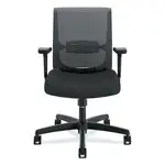 Convergence Mid-Back Task Chair, Swivel-Tilt, Supports Up to 275 lb, 15.75" to 20.13" Seat Height, Black