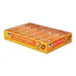Sandwich Crackers, Cheese and Peanut Butter, 8-Piece Snack Pack, 12/Box