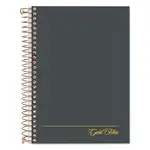 Gold Fibre Personal Notebooks, 1-Subject, Medium/College Rule, Designer Gray Cover, (100) 7 x 5 Sheets