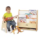 Toddler Pick-a-Book Stand, 24w x 9d x 25h, Birch