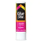 Permanent Glue Stic, 0.26 oz, Applies White, Dries Clear