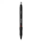 S-Gel High-Performance Gel Pen, Retractable, Bold 1 mm, Red Ink, Black Barrel, Dozen