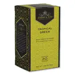 Premium Tea, Tropical Green Tea, Individually Wrapped Tea Bags, 20/Box