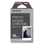 Monochrome Instax Film, Black and White, 10 Sheets