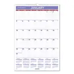 Erasable Wall Calendar, 15.5 x 22.75, White Sheets, 12-Month (Jan to Dec): 2024