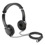 Hi-Fi Headphones, 6 ft Cord, Black