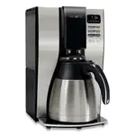 10-Cup Thermal Programmable Coffeemaker, Stainless Steel/Black