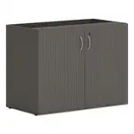 Mod Storage Cabinet, 36w x 20d x 29h, Slate Teak
