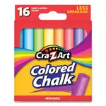 Colored Chalk, Assorted Colors, 16/Pack