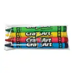Washable Crayons, Assorted, 4/Pack