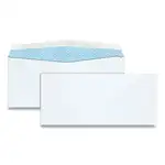 Security Tint Business Envelope, #10, Commercial Flap, Gummed Closure, 4.13 x 9.5, White, 500/Box