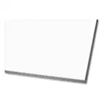 Ultima Ceiling Tiles, Non-Directional, Square Lay-In (0.94"), 24" x 48" x 0.75", White, 6/Carton