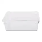 Food/Tote Boxes, 12.5 gal, 26 x 18 x 9, Clear, Plastic