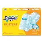 Dusters Refill, Dust Lock Fiber, Unscented, Light Blue, 10/Box