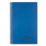 Three-Subject Wirebound Notebooks, Unpunched, Medium/College Rule, Blue Cover, (150) 9.5 x 6 Sheets