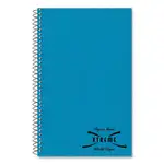 Single-Subject Wirebound Notebooks, Medium/College Rule, Blue Kolor Kraft Front Cover, (80) 9.5 x 6 Sheets