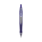 G6 Gel Pen, Retractable, Fine 0.7 mm, Blue Ink, Blue Barrel