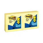 Original Canary Yellow Pop-up Refill, 3" x 3", Canary Yellow, 100 Sheets/Pad, 12 Pads/Pack