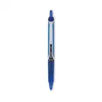 Precise V5RT Roller Ball Pen, Retractable, Extra-Fine 0.5 mm, Blue Ink, Blue Barrel