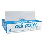 Interfolded Deli Sheets, 10.75 x 10, Standard Weight, 500 Sheets/Box, 12 Boxes/Carton