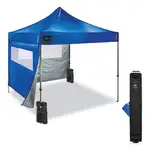 Shax 6052 Heavy-Duty Tent Kit + Mesh Windows, Single Skin, 10 ft x 10 ft, Polyester/Steel, Blue, Ships in 1-3 Business Days