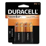 CopperTop Alkaline 9V Batteries, 4/Pack