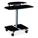 Eastwinds Series FPD Computer Table, 28.5" x 26" x 29.5", Anthracite, Ships in 1-3 Business Days