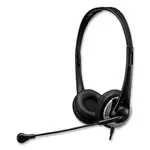 Xtream P2 Binaural Over The Head Headset with Microphone, Black