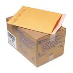 Jiffylite Self-Seal Bubble Mailer, #4, Barrier Bubble Air Cell Cushion, Self-Adhesive Closure, 9.5 x 14.5, Brown Kraft, 25/CT