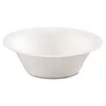 Non-Laminated Foam Dinnerware, Bowl, 5 oz, White, 125/Pack, 8 Packs/Carton