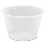 Conex Complements Portion/Medicine Cups, 4 oz, Clear, 125/Bag, 20 Bags/Carton